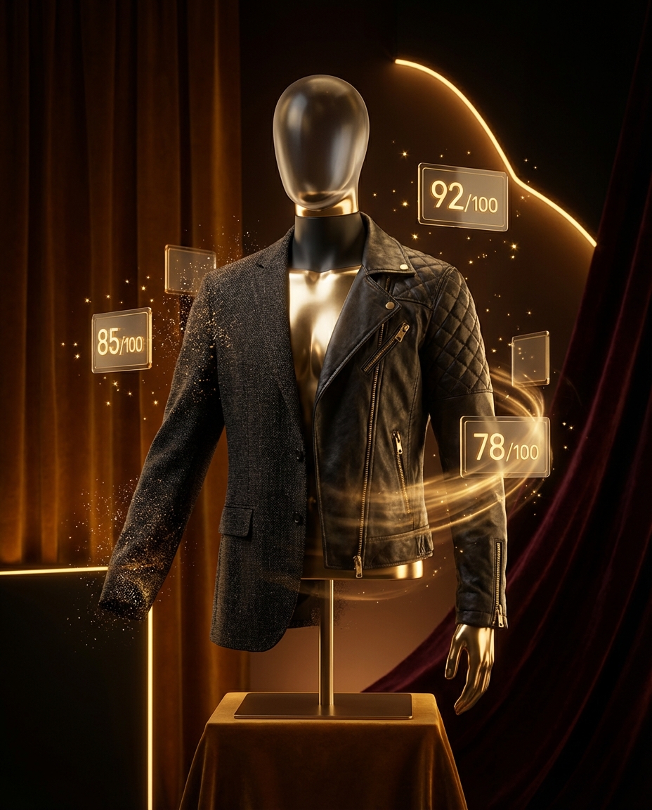 AI outfit critique concept